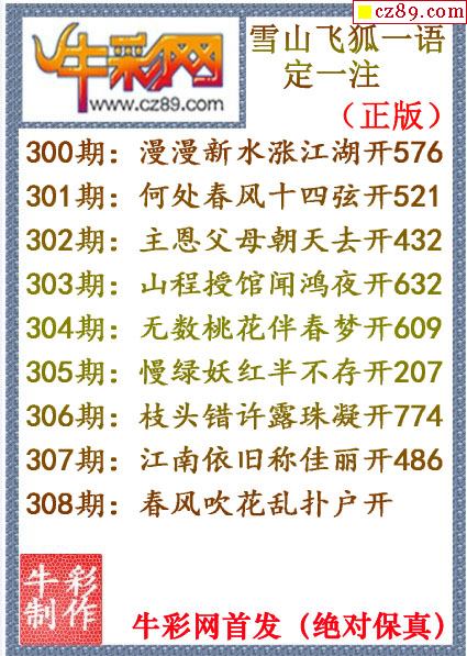 2021308期3d图谜汇总九