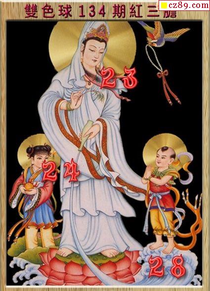 天吉鸟语断蓝19年134期双色球系列图