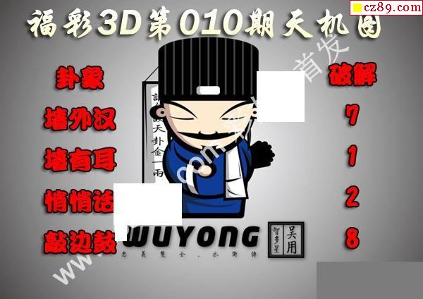 天机图2021010期福彩3d图谜2