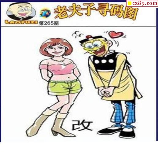 老夫子寻码图2021265期3d图谜